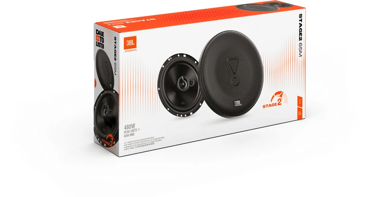 JBL Celebrity150 Autoradio + Stage2 65M Speakers - 480W - Zwart - afbeelding 6 van 6