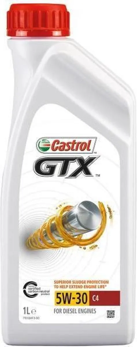 Castrol GTX C4 5W30 Motorolie - 1L