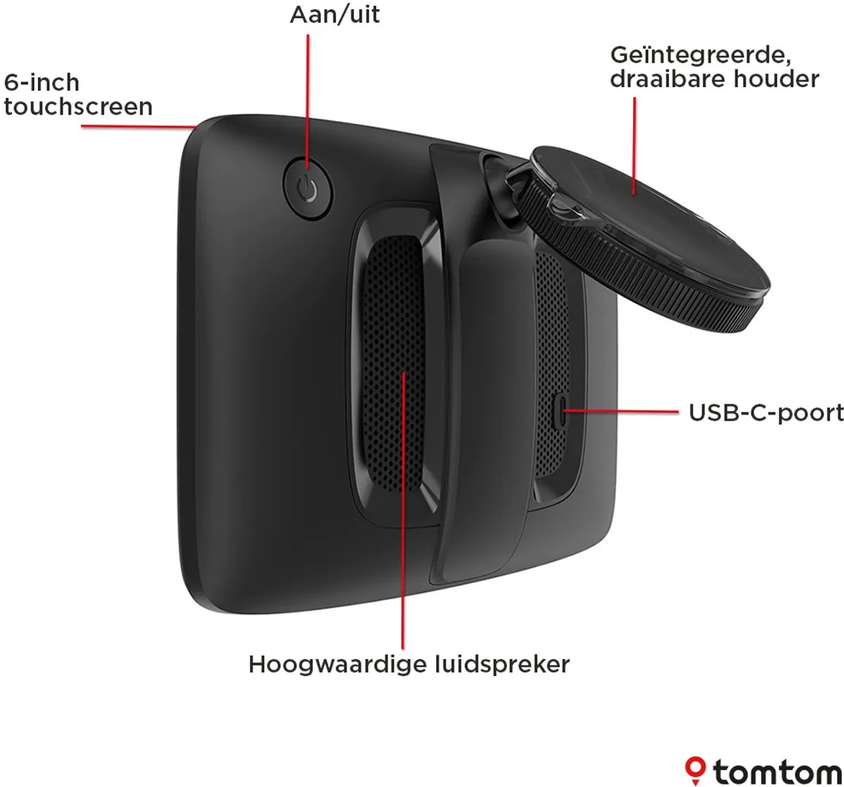 TomTom GO Camper Tour (2nd GEN) - Campernavigatie - Europa