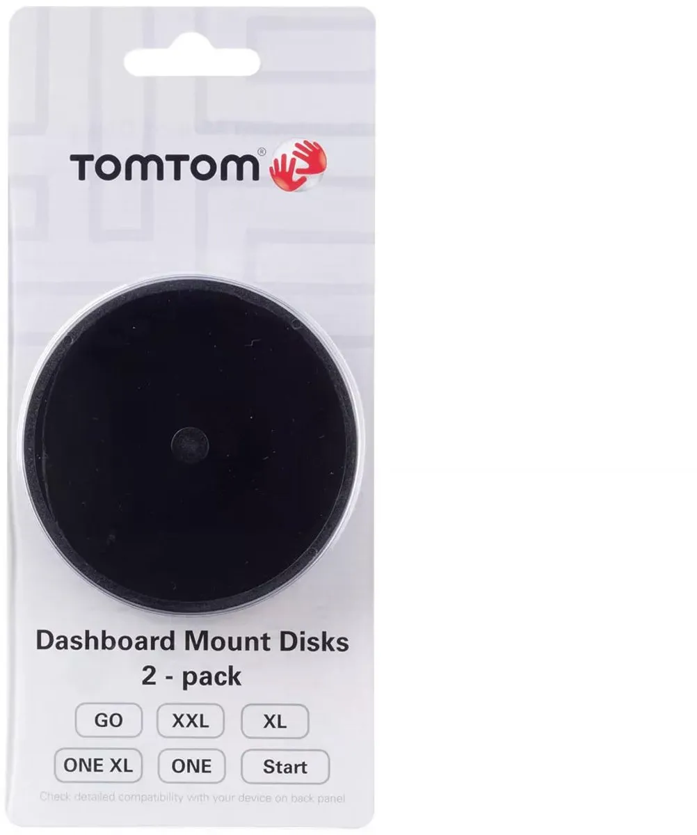 TomTom Dashboardmontage Schijven AC010 - Zwart