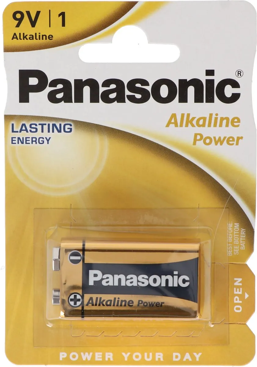 Panasonic 9V Pro Power 6LR - 170mAh - afbeelding 6 van 6