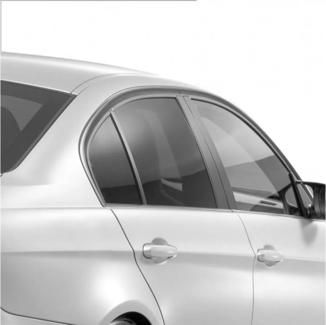 Carpoint Ruitenfolie Krasbestendig - Grijs - 3 Stuks