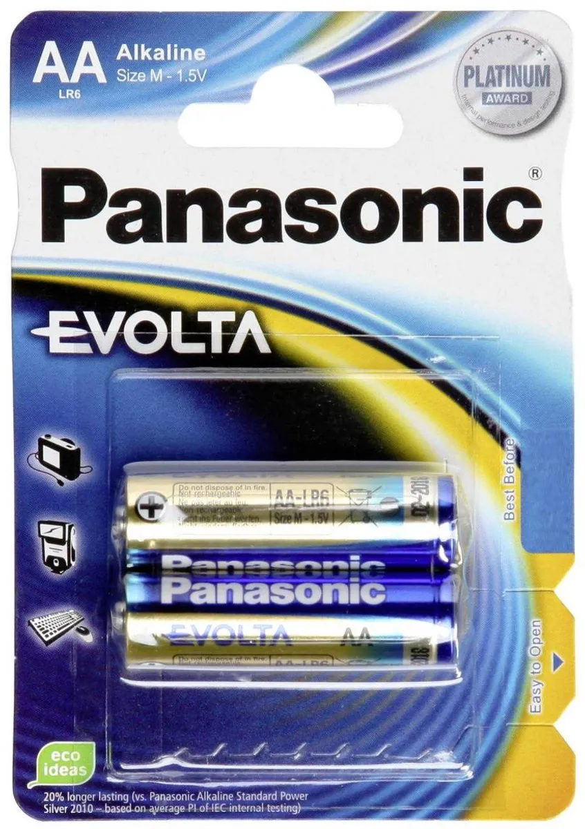 Panasonic Evolta LR6 Mignon - 2 Stuks