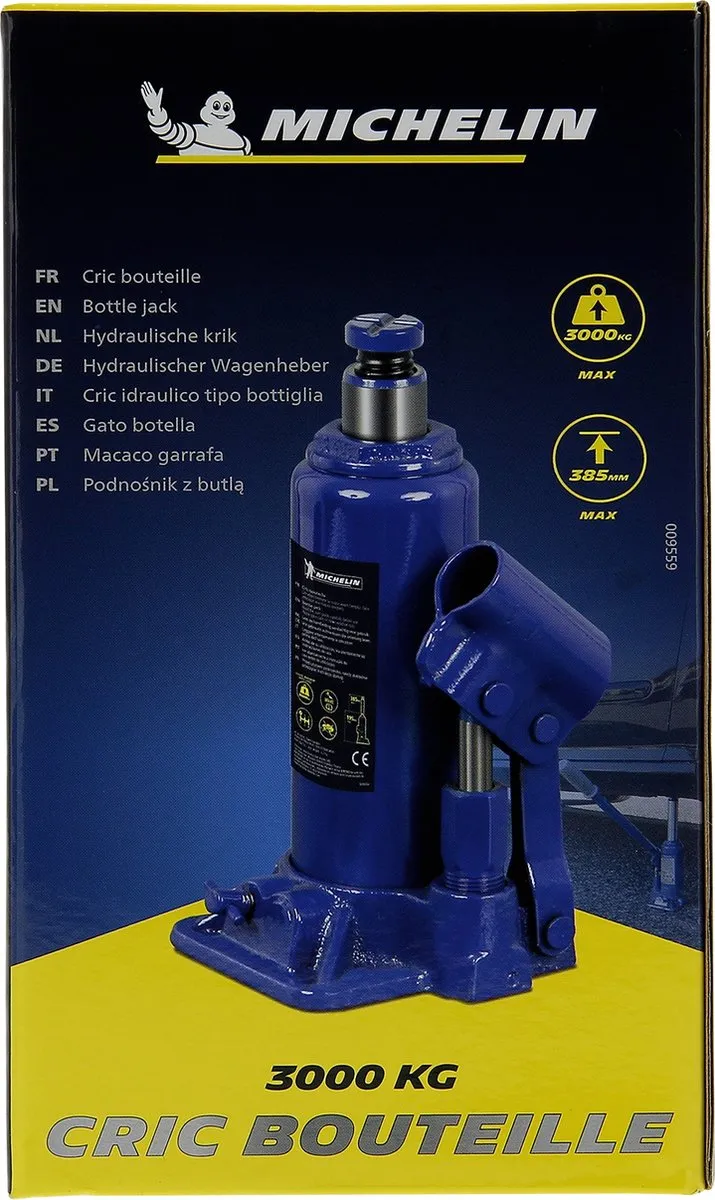 Michelin Potkrik Hydraulisch 3 Ton - Blauw