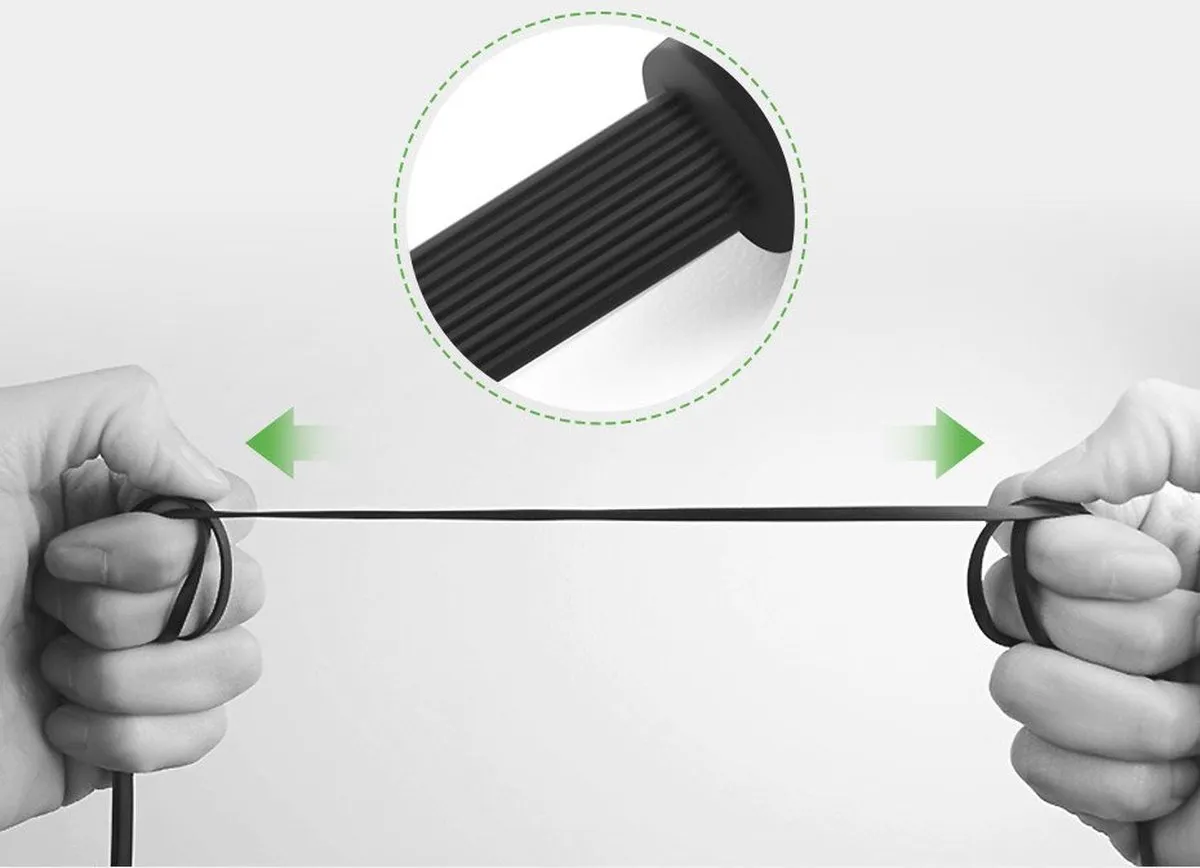 UGREEN UG004 Audiokabel 2m - 3.5mm Haaks - Zwart