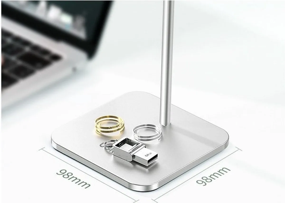 Ugreen Headset Stand - voor Bureau - Aluminium - Koptelefoon Houder - Zilver