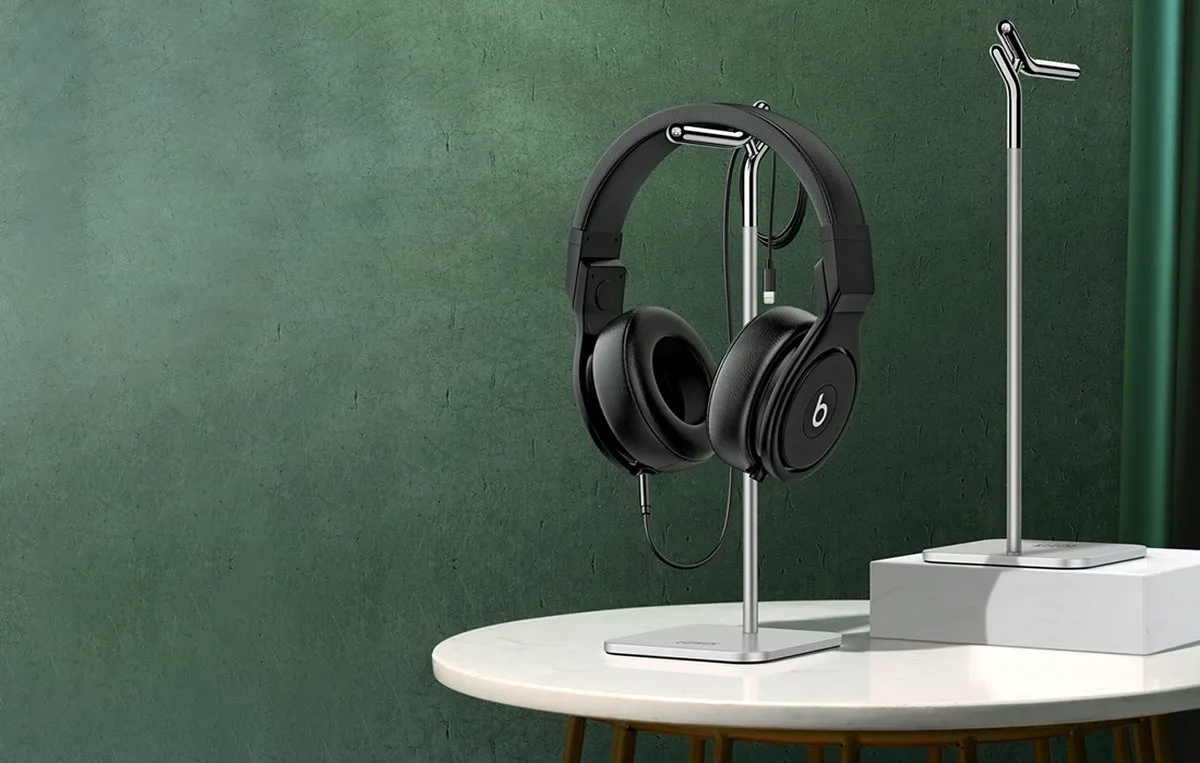 Ugreen Headset Stand - voor Bureau - Aluminium - Koptelefoon Houder - Zilver