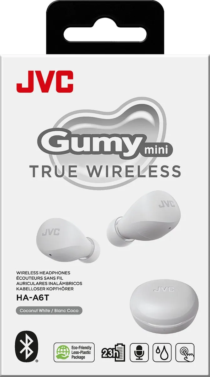 JVC HA-A6T Gumy Mini True Wireless Oordopjes