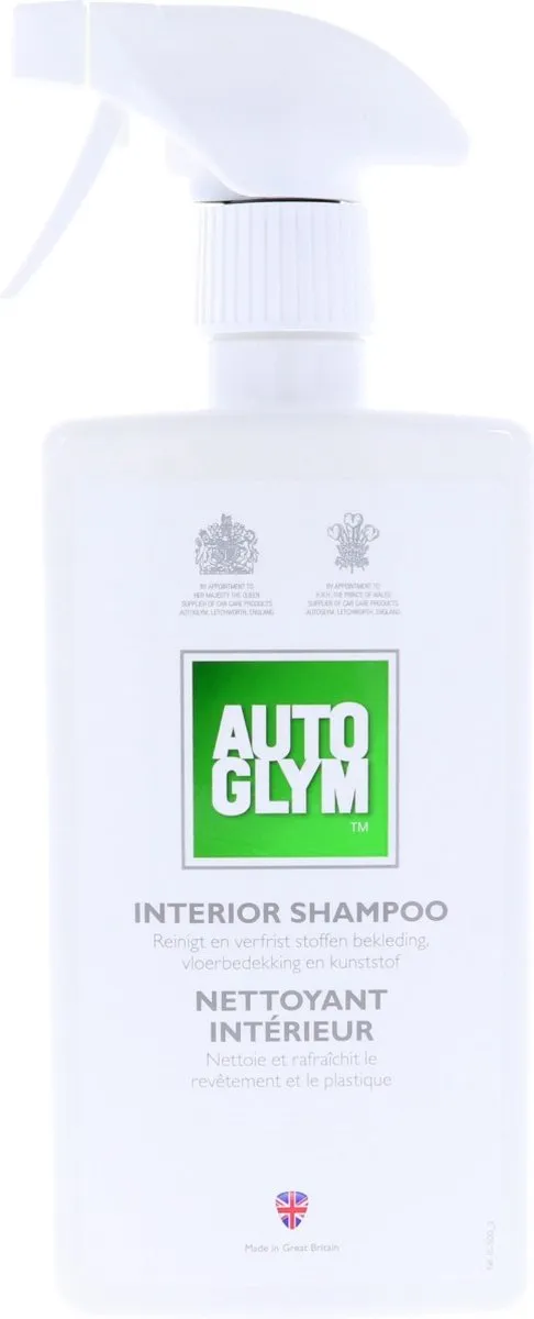 Autoglym Interior Shampoo 500ml - auto interieur cleaner voor bekleding