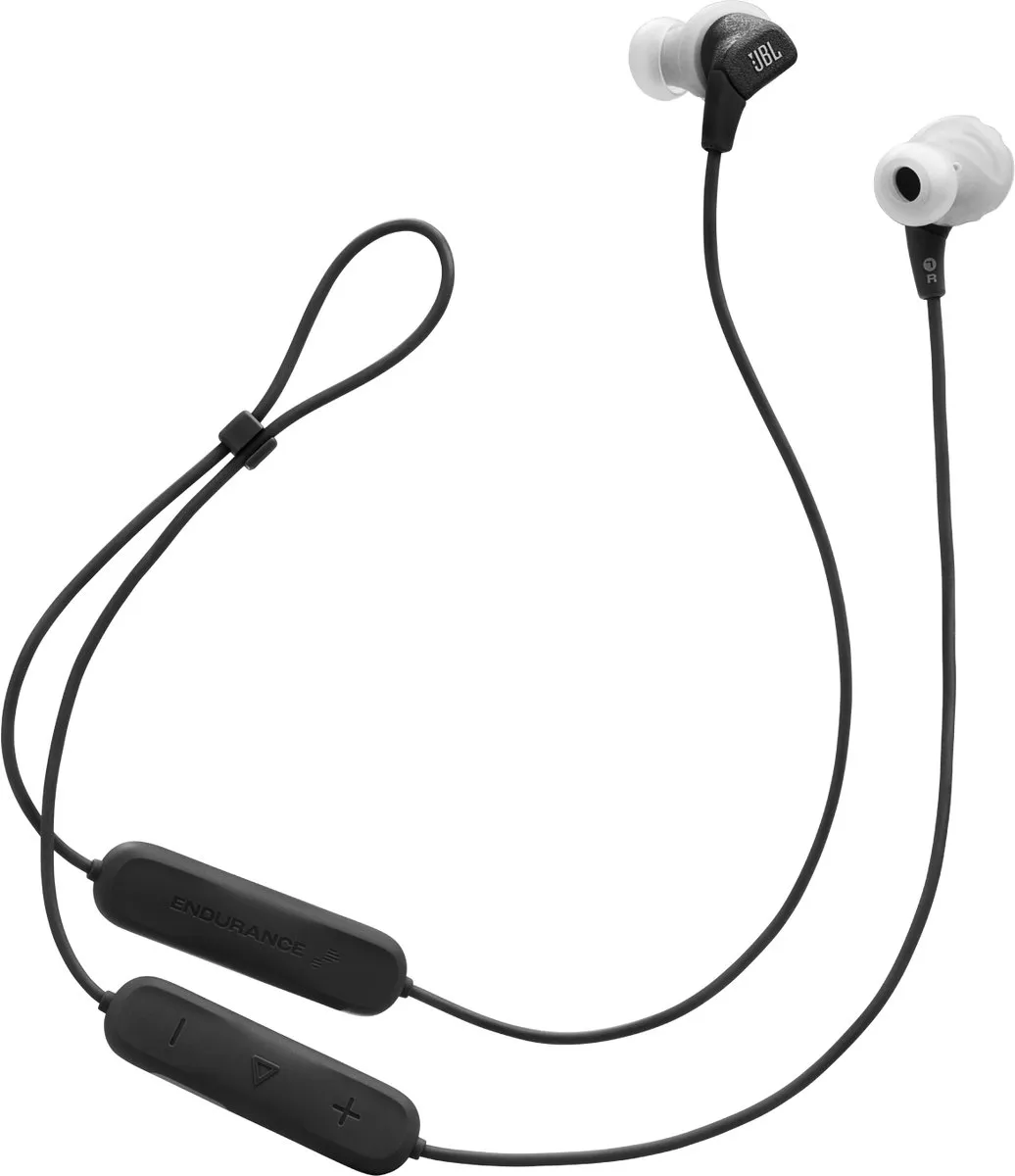 JBL Endurance Run 3 JBLENDURRUN3BTBLKG Draadloze Sportoordopjes - 25 uur - IP65 - Zwart