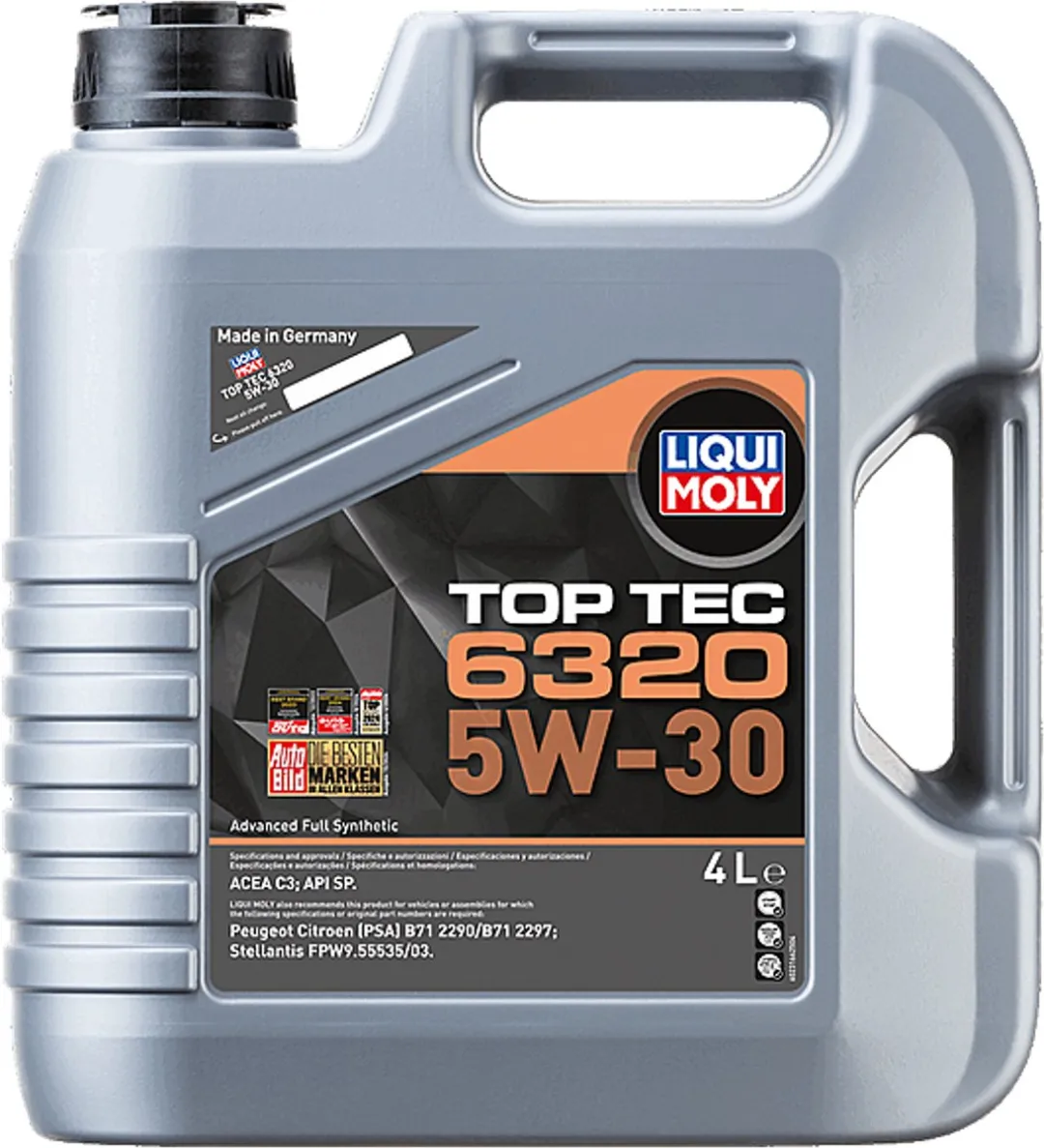 Liqui Moly Top Tec 6320 5W30 Motorolie 4L