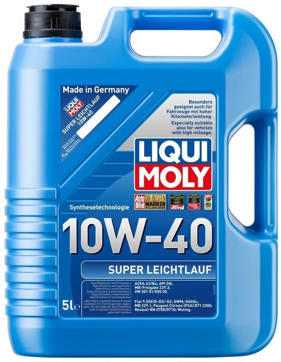 Liqui Moly 10W40 Super Leichtlauf Motorolie 5L