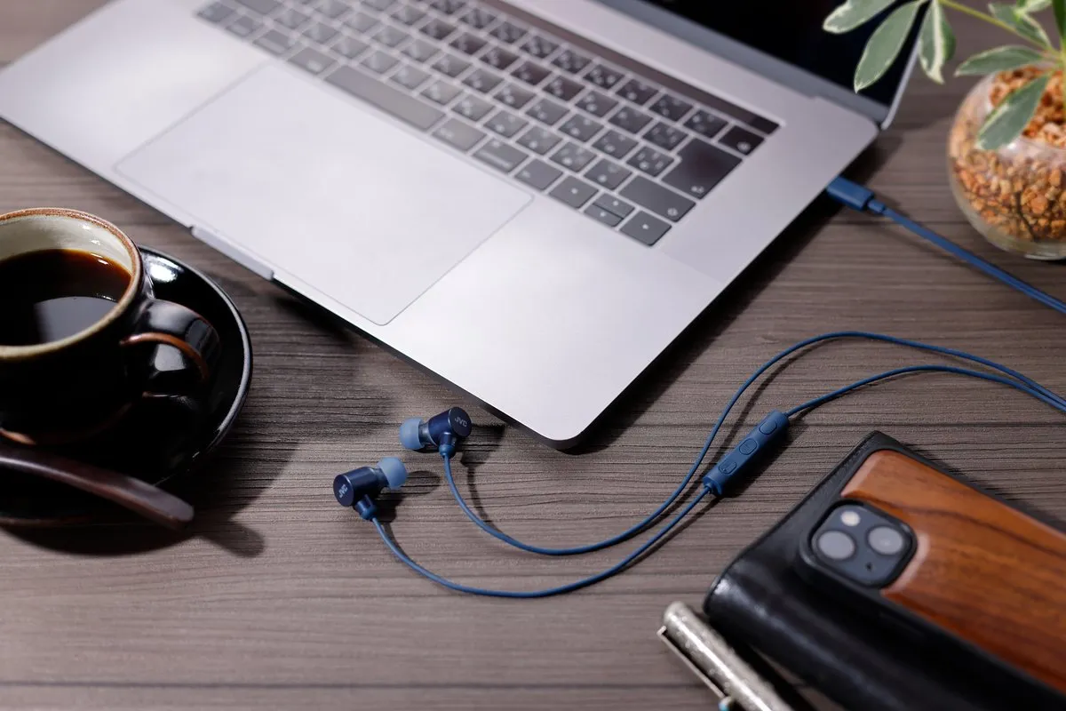 JVC HA-FR29UC-A In-Ear Oordopjes USB-C - Blauw