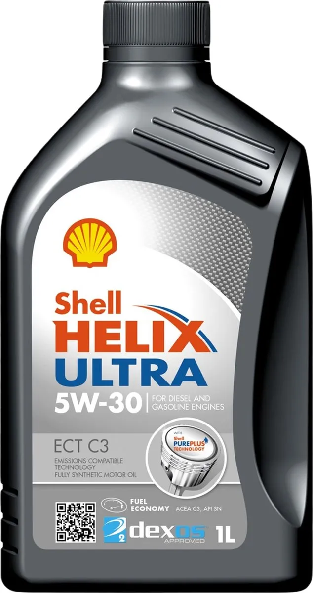 Shell Helix Ultra ECT C3 5W30 Motorolie 1L