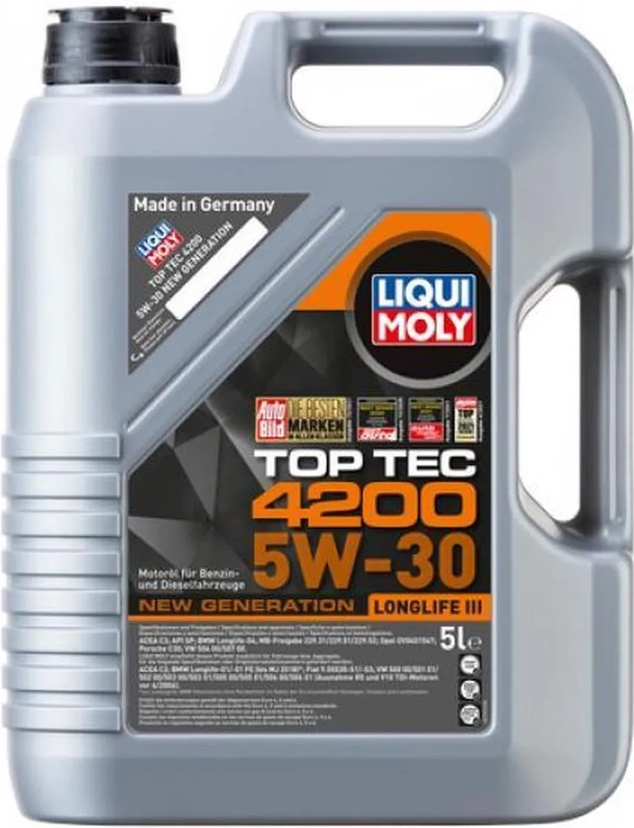 Liqui Moly Top Tec 4200 5W-30 Motorolie 5L