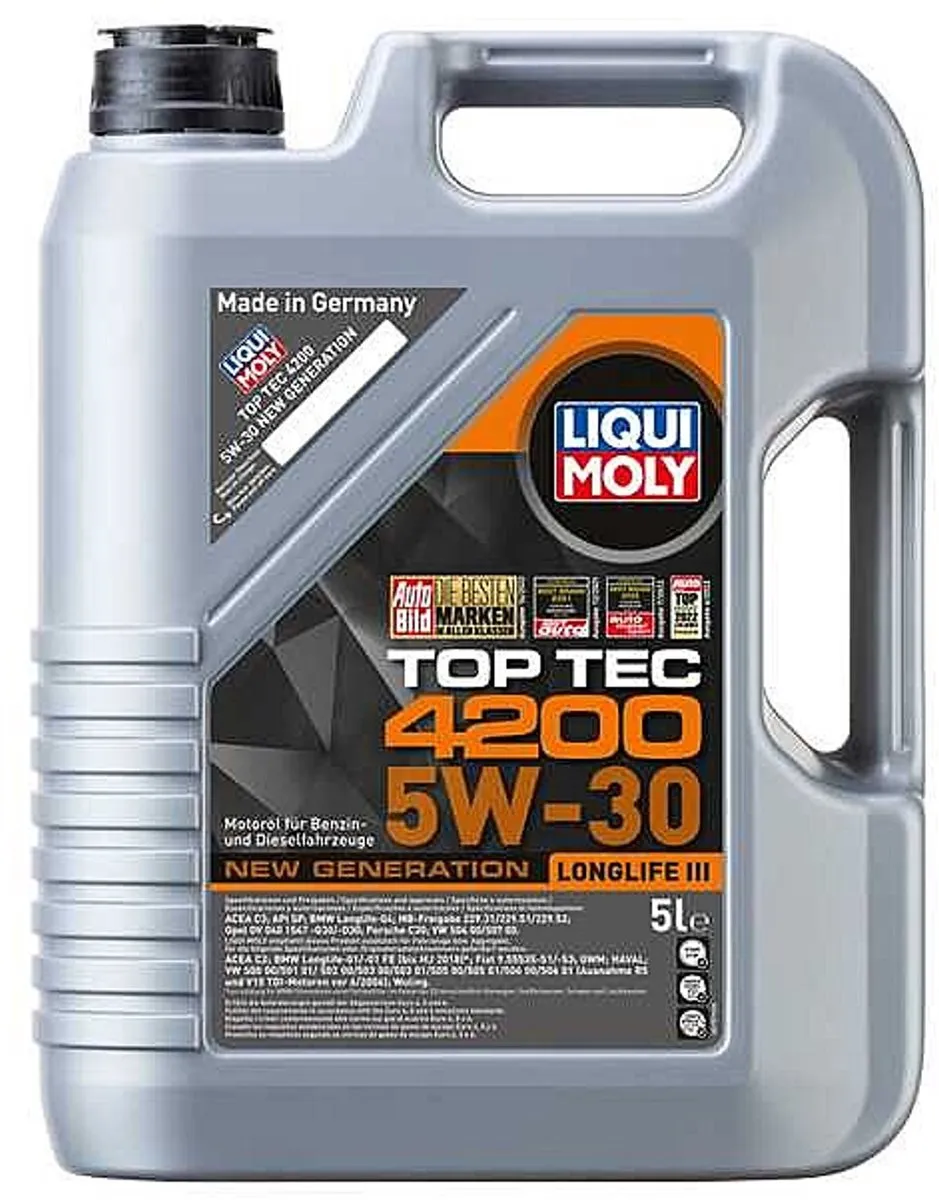 Liqui Moly Top Tec 4200 5W-30 Motorolie 5L