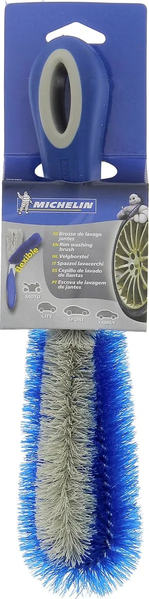 Michelin Velgenborstel Flexibel - Blauw/Grijs