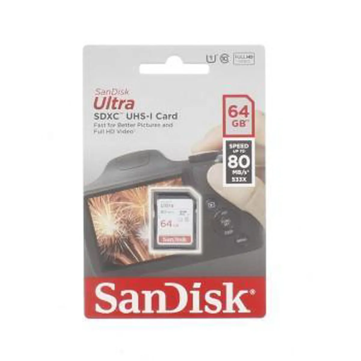 SanDisk Ultra SDXC 64GB - 80MB/s - afbeelding 6 van 6