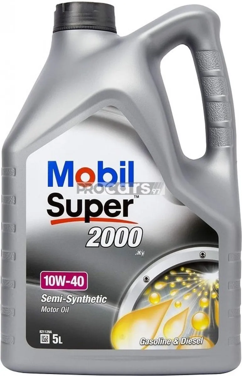 Mobil Super 2000 X1 10W40 Motorolie 5L