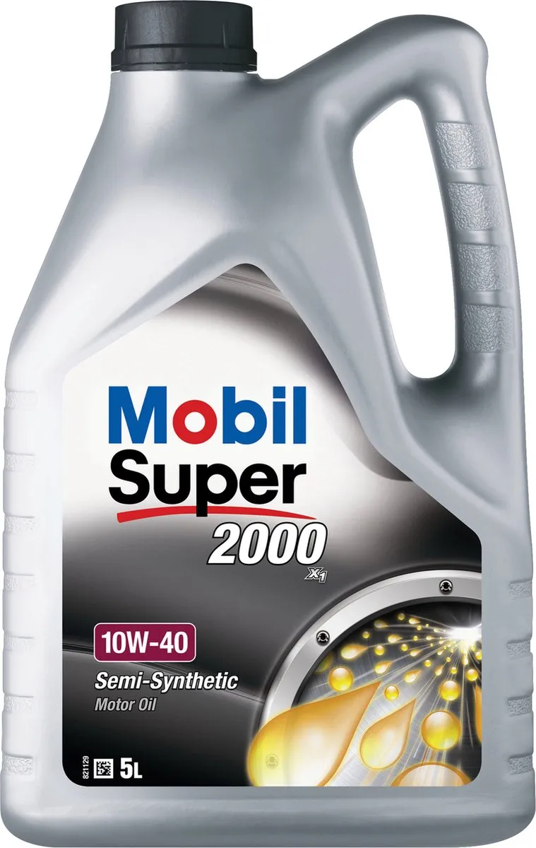 Mobil Super 2000 X1 10W40 Motorolie 5L