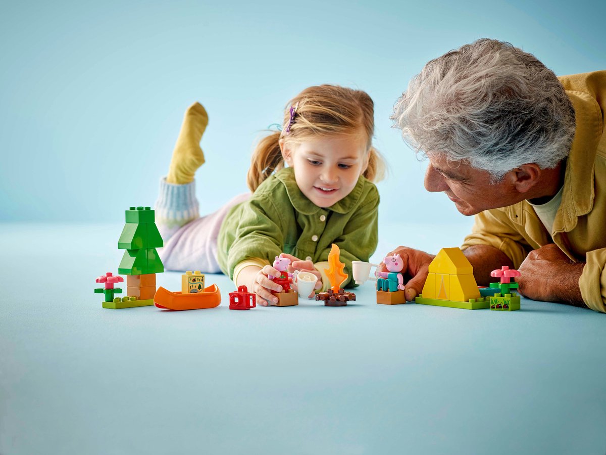 LEGO® DUPLO® Peppa Big Kampeertrip, Bouwbare Speelset - 10452