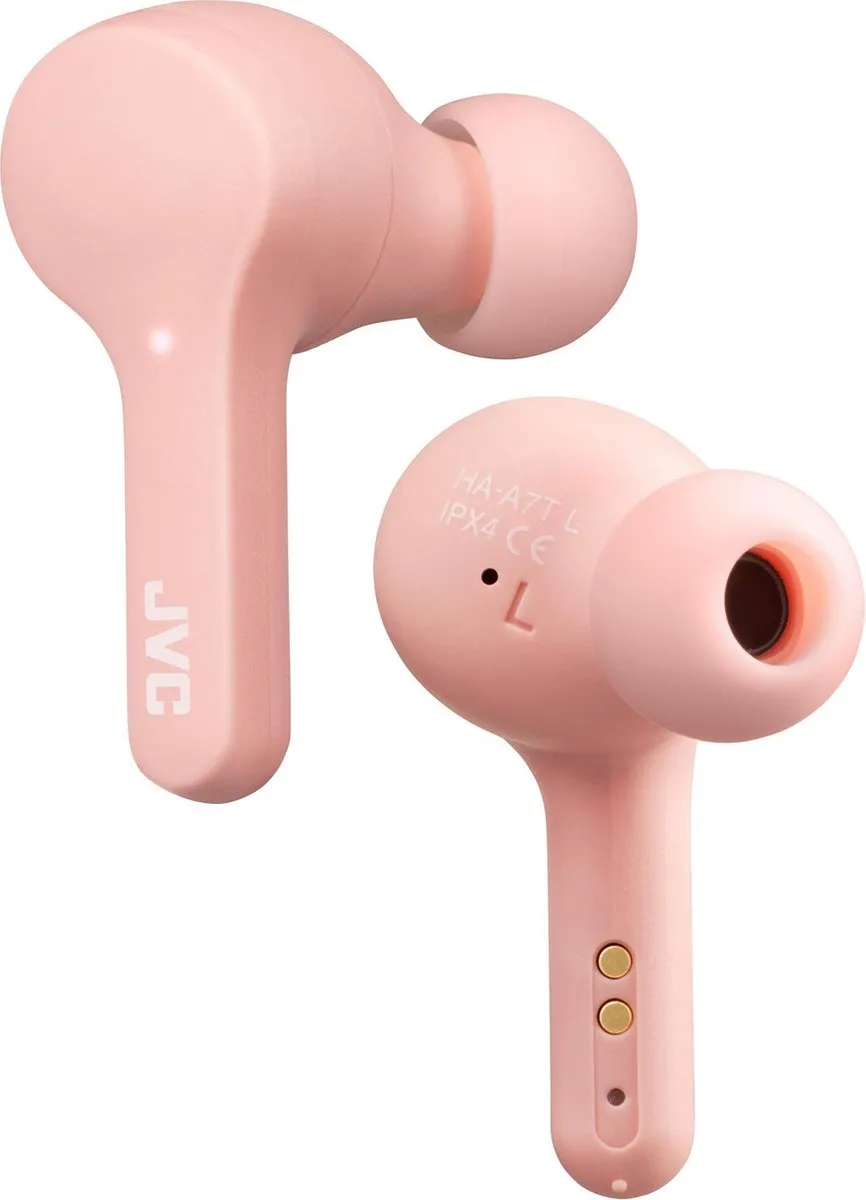 JVC HA-A7T Volledig Draadloze Oordopjes - Roze - afbeelding 2 van 6