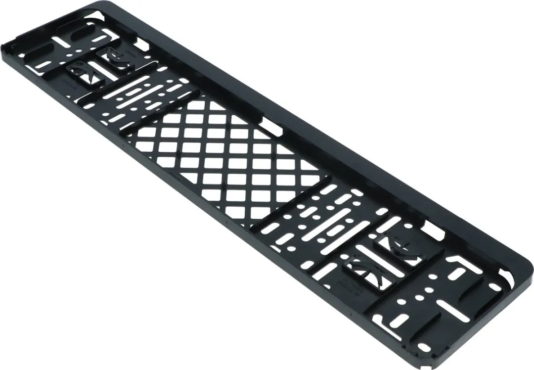 Carpoint Kentekenplaathouder Kliksysteem 52x11cm - Zwart - afbeelding 6 van 6