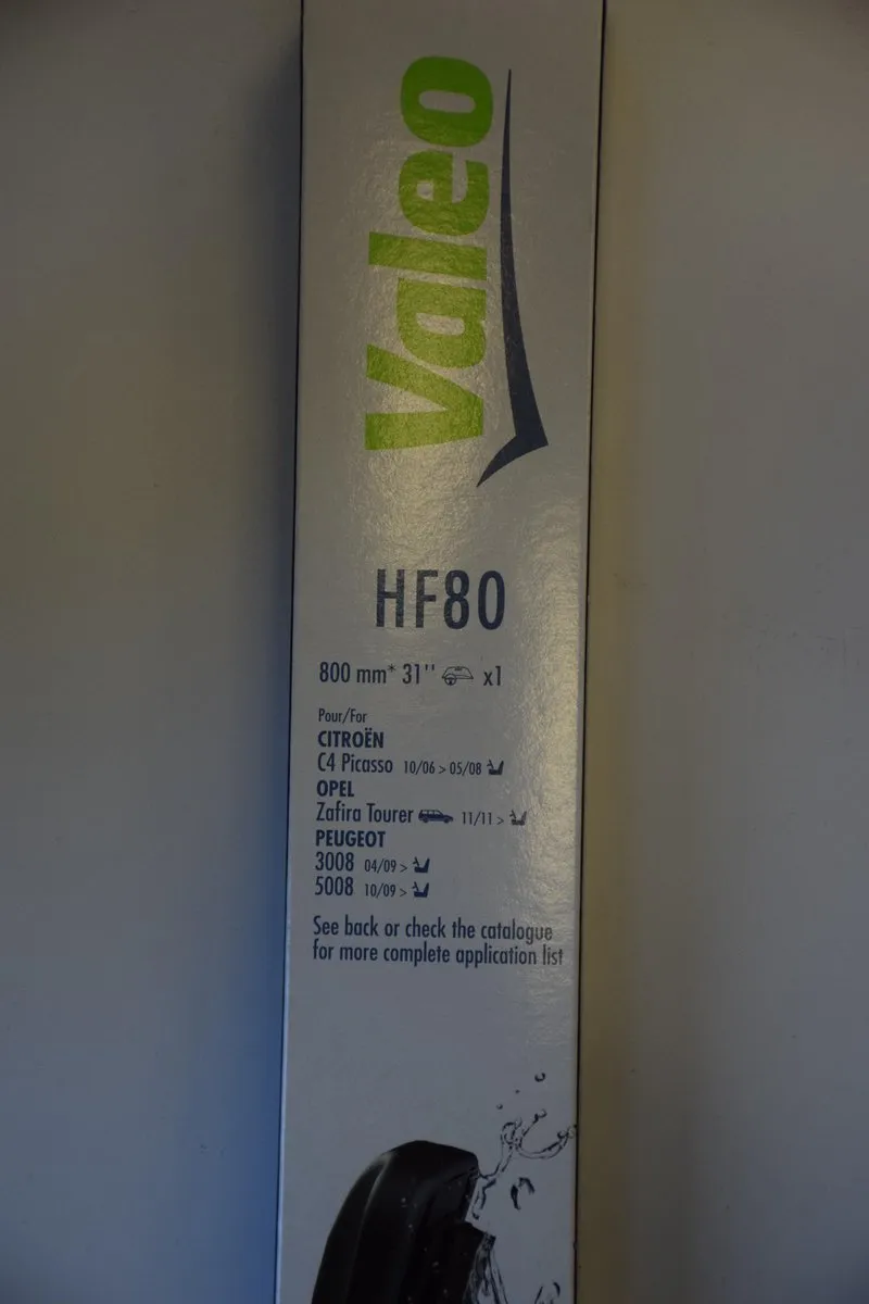 Valeo Hydro-Connect HF80 Ruitenwisser Voorzijde