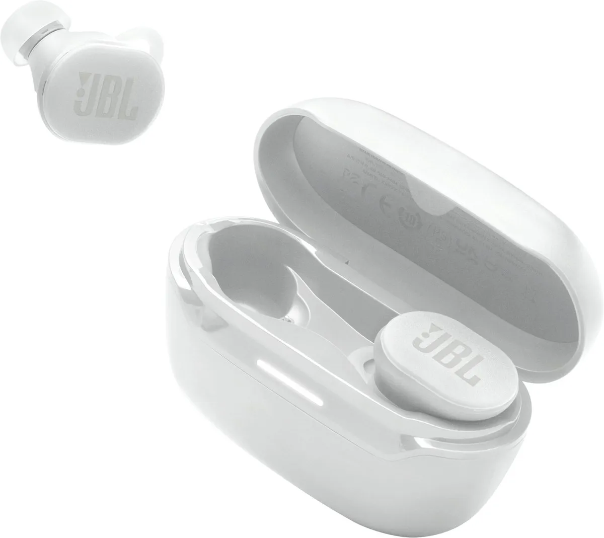 JBL Endurance Race 2 True Wireless Oordopjes - 48 uur - IP67 - Wit
