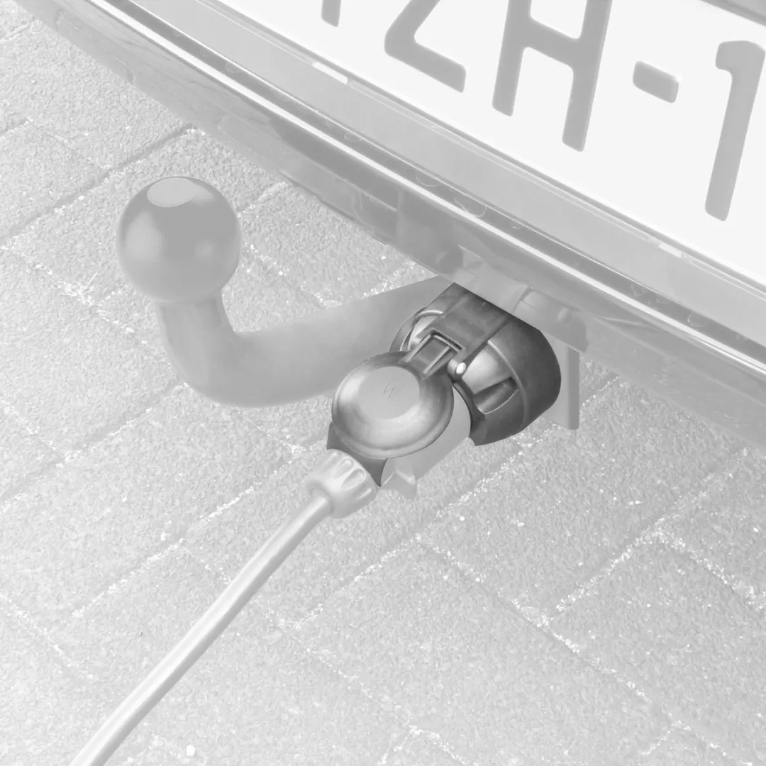 Carpoint Trekhaak Socket 7-pins - Zwart