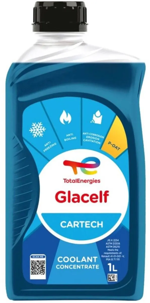 Total Glacelf Cartech G12 Koelvloeistof 1L