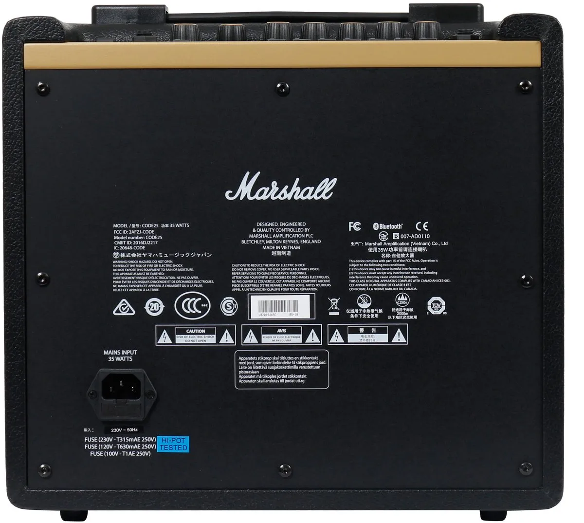 Marshall CODE 25C 25W Luidspreker - Zwart