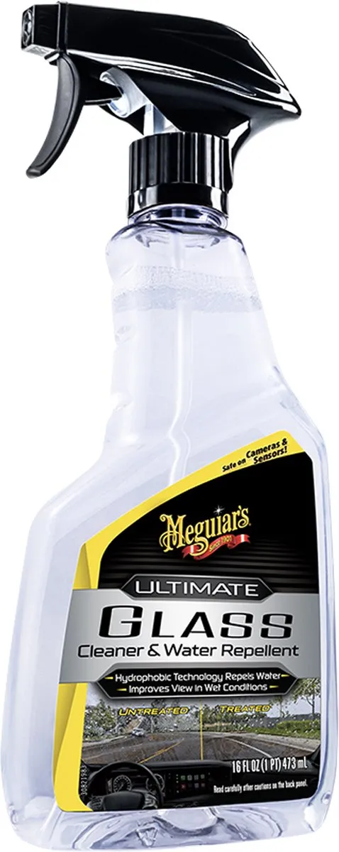 Meguiars Ultimate Glass Cleaner & Water Repellent 0,47L