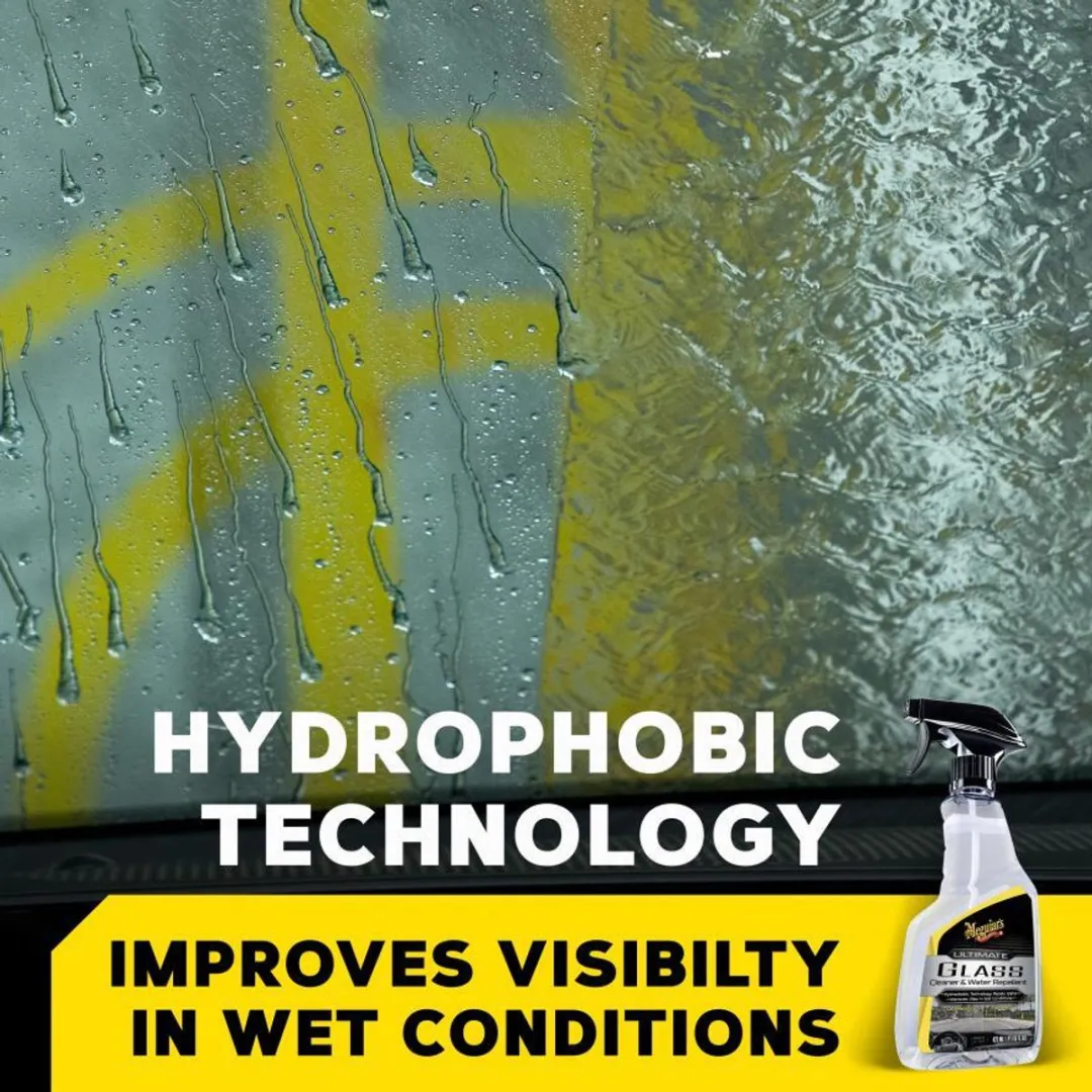 Meguiars Ultimate Glass Cleaner & Water Repellent 0,47L