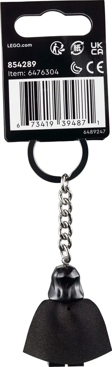 LEGO Star Wars Sleutelhanger Emperor Palpatine - Zwart