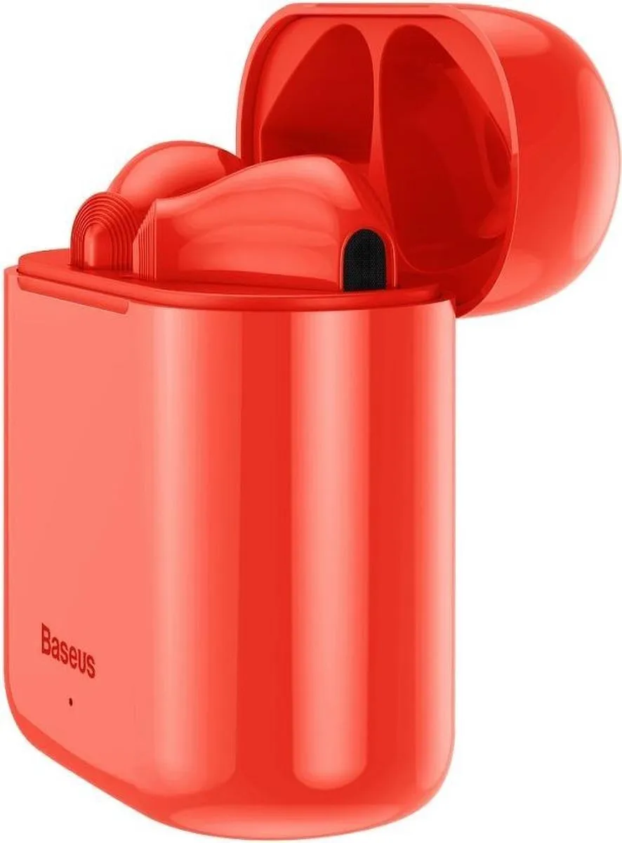 Baseus NGW09-09 Bluetooth Oordopjes - Rood