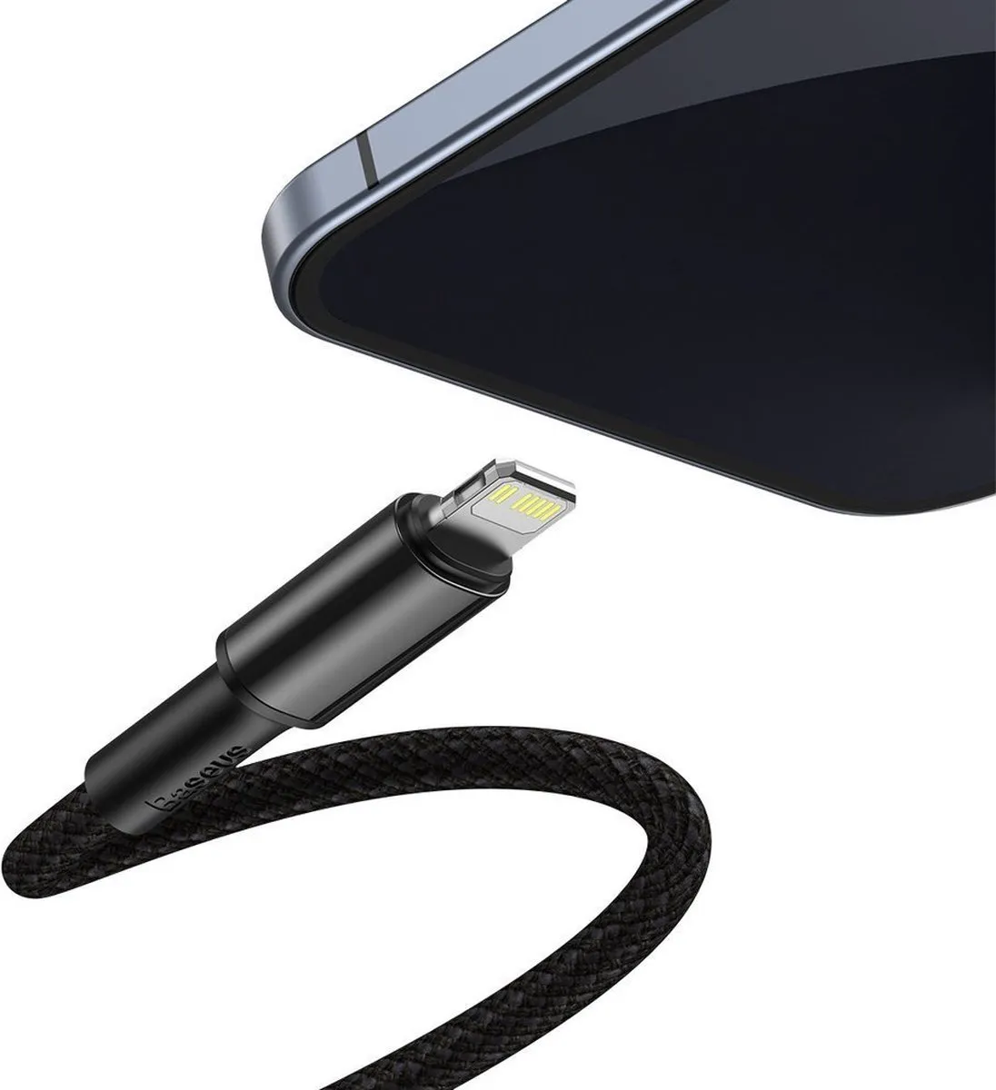 Baseus CATLGD-01 USB-C naar Lightning Kabel 1m - 20W - Zwart
