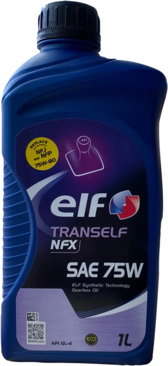 Total Elf Tranself NFX 75W Versnellingsbakolie 1L