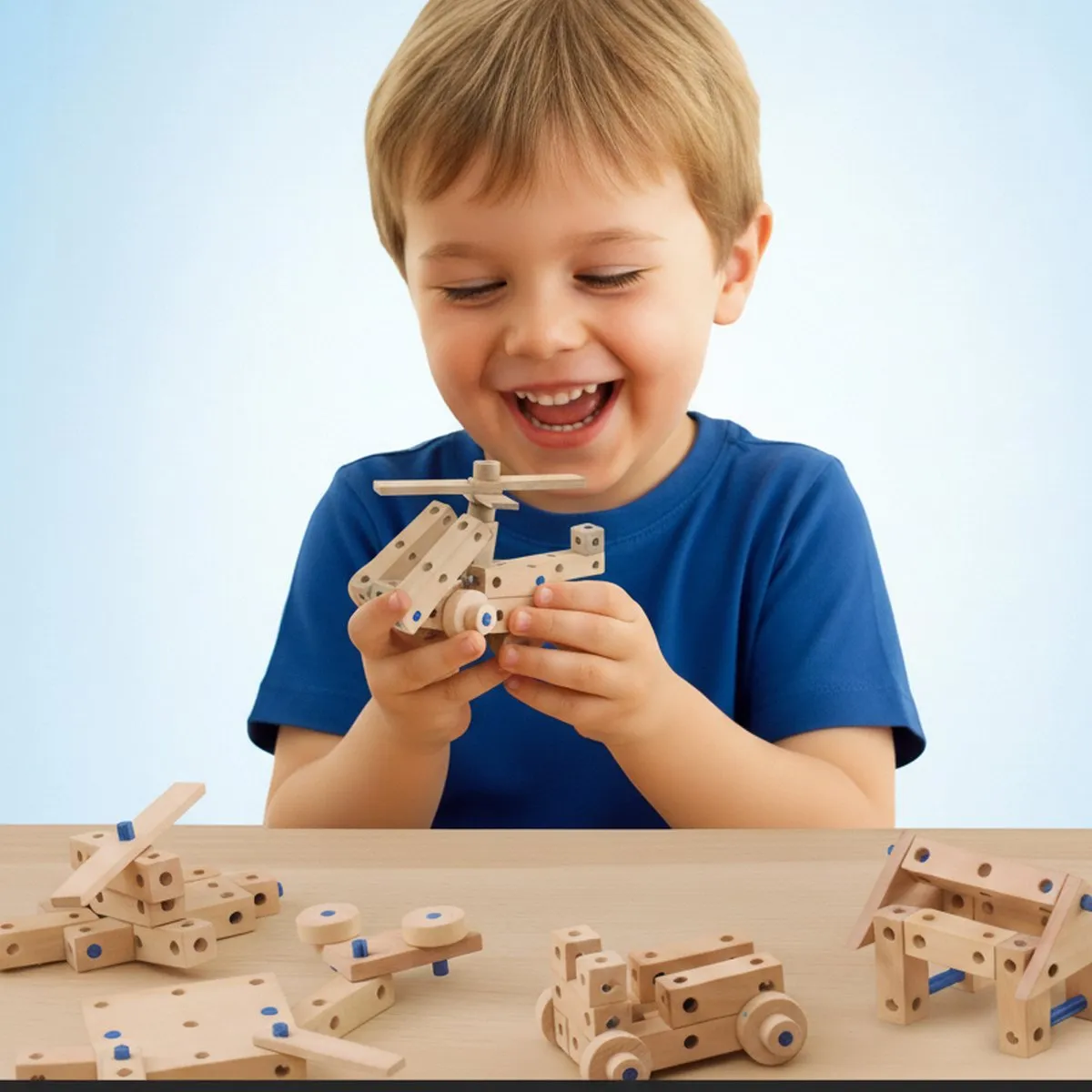SES Creative BRIX Junior Bouwset 48-delig - Meerkleurig