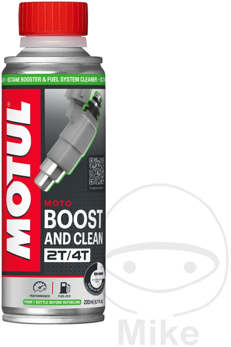 Motul Boost And Clean Moto 200ml Toevoeging
