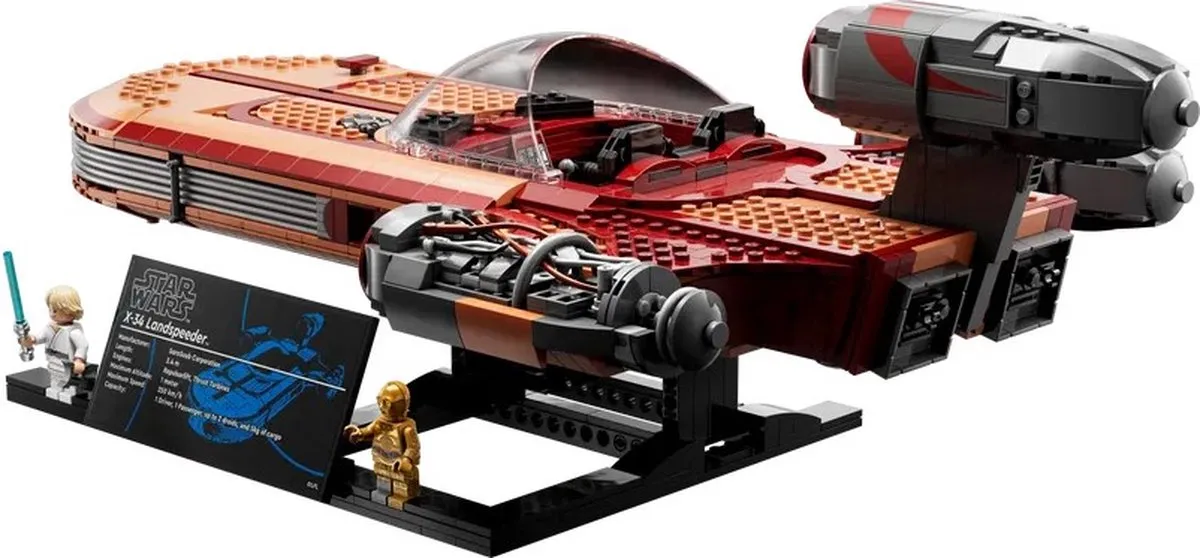 LEGO Star Wars Luke Skywalker’s Landspeeder 75341 - 1890 Stukken