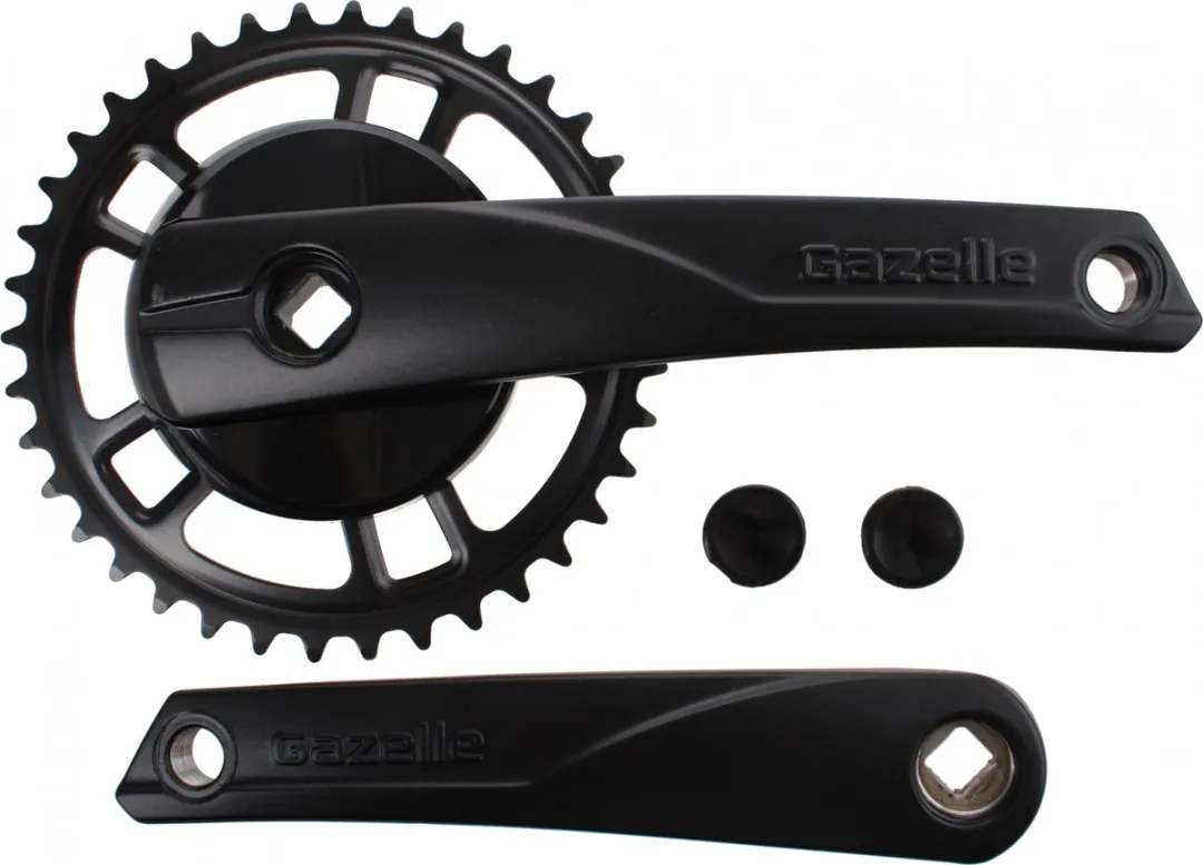 Gazelle Crankstel Strixvaria 38T - 170mm - Zwart - afbeelding 3 van 4