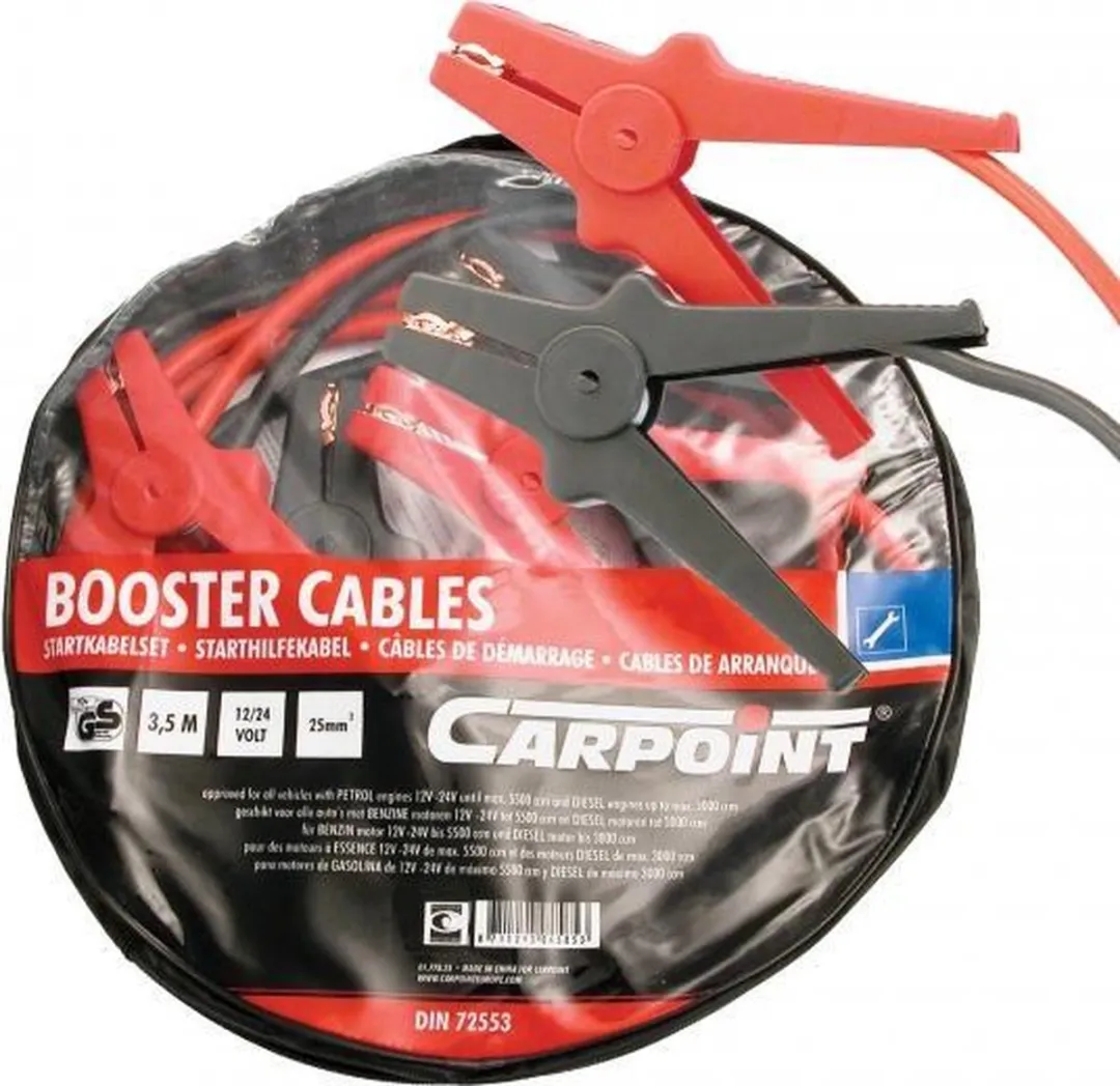 Carpoint Startkabelset 12/24V
