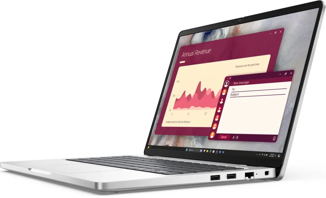 Dell Pro 14 PC14250 Laptop - 14" Full HD+ - 16GB RAM - 512GB SSD - Windows 11 Pro - Platina