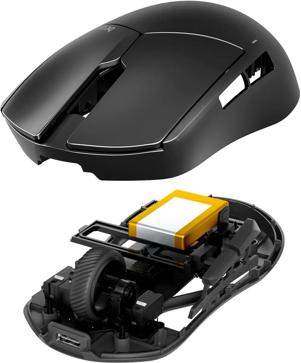 be quiet! Dark Perk Sym Gamingmuis BM008 - 32.000 DPI - Zwart