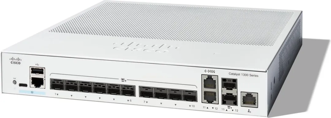 Cisco Catalyst C1300-12XS Managed Switch