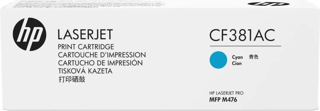 HP 312A CF381AC Tonercartridge - Cyaan - 2700 Pagina's