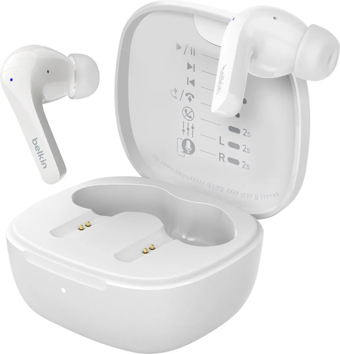 Belkin SoundForm Motion AUC010BTWH In-Ear TWS Headset
