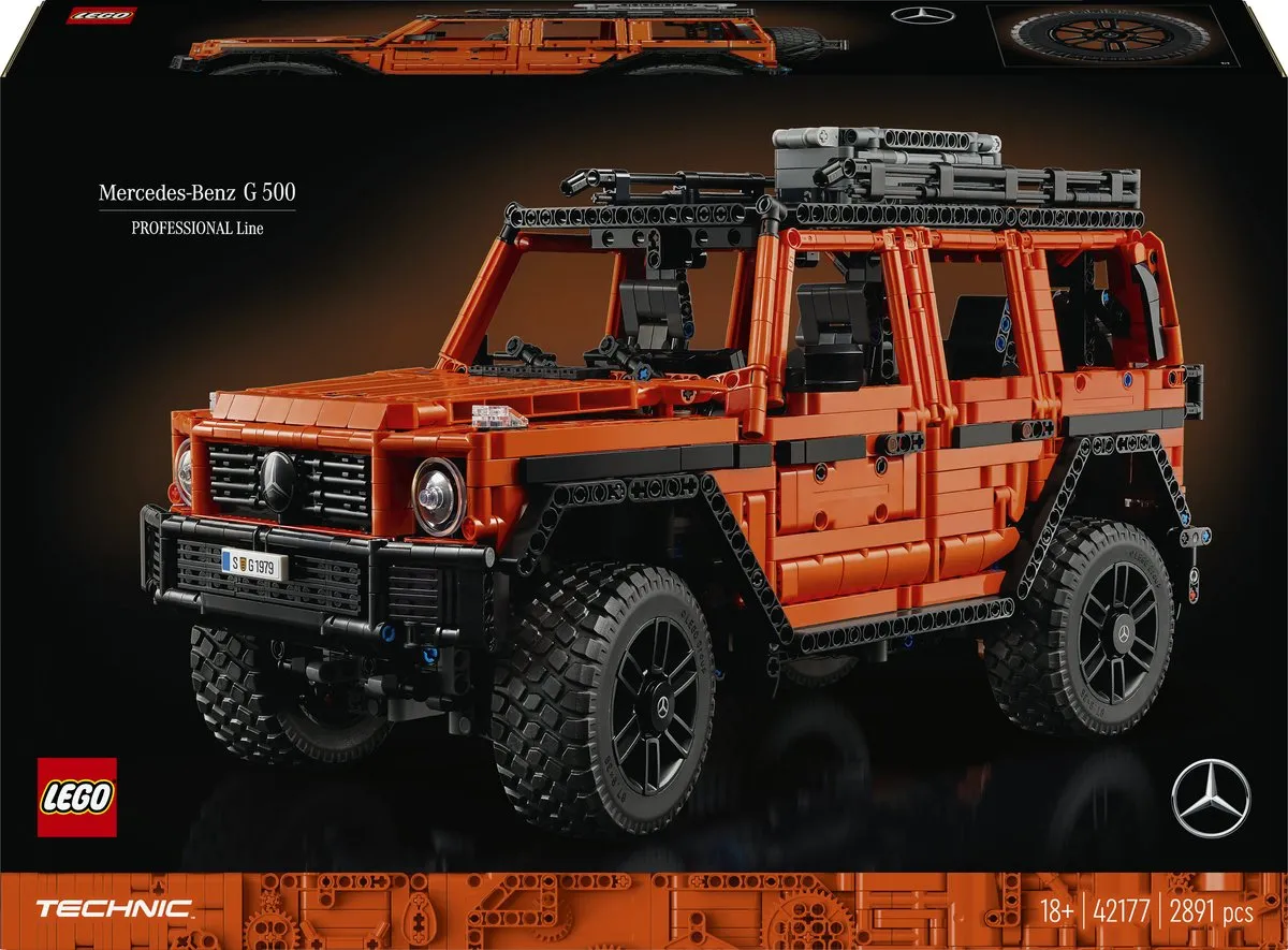 LEGO Technic Mercedes-Benz G 500 42177 - 2891 Stukken