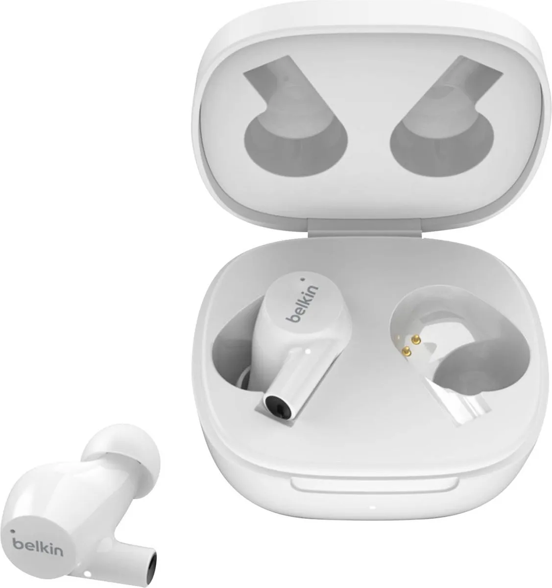 Belkin SOUNDFORM Rise AUC004btWH True Wireless Earbuds - Wit